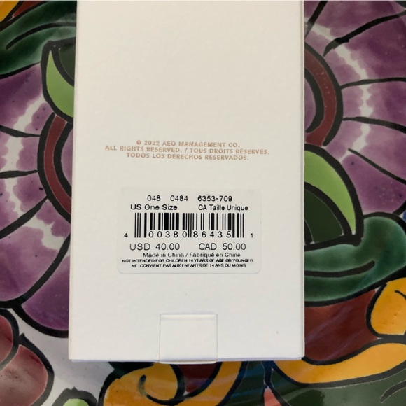 American Eagle 14K gold plated earring and charm set - Picture 4 of 5